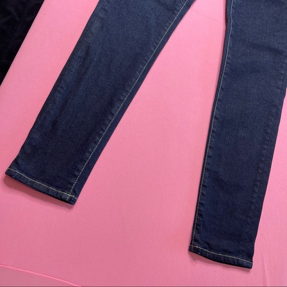 AG Adriano Goldschmied Jeans Size 27R “The Legging Ankle” Deep Blue Denim - Picture 3 of 7